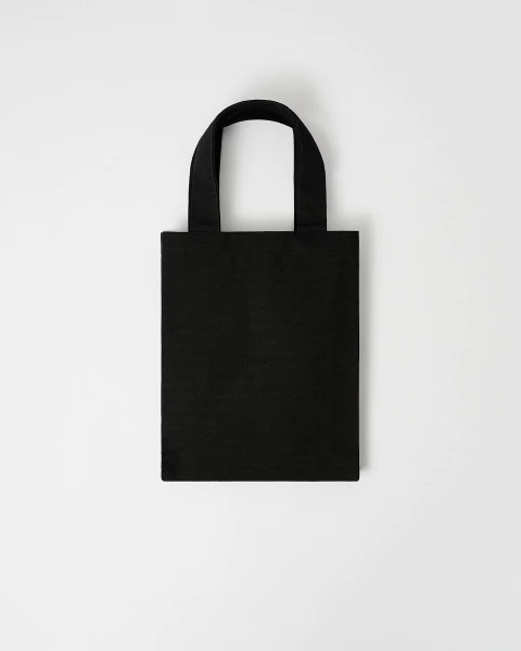 Totebag Mini Nuit Coton Noir et Bleu - Boutique tour Eiffel