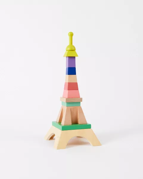 tour Eiffel en Bois Empilable - VILAC